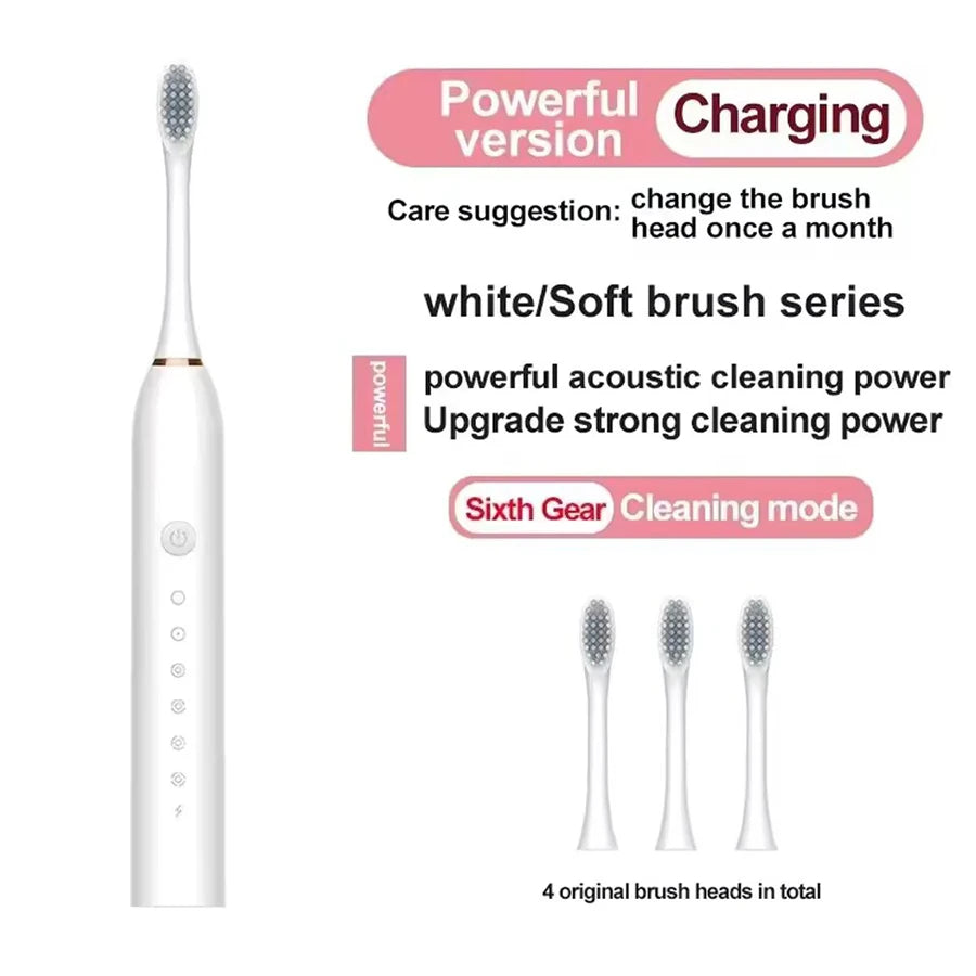 X3 Sonic Electric Toothbrush – Rechargeable By Vendora