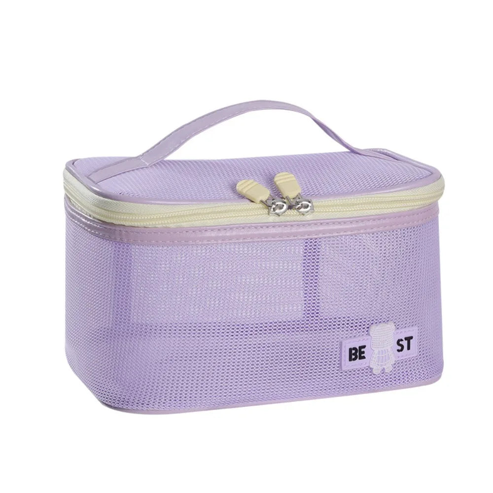 GlowCarry™ Luxury PU Leather Toiletry Bag – Leak-Proof, Stylish & Travel-Ready