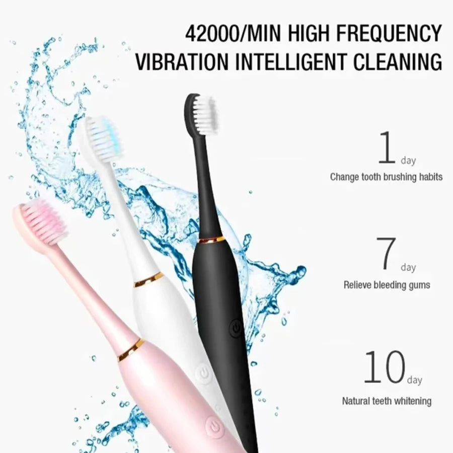 X3 Sonic Electric Toothbrush – Rechargeable By Vendora