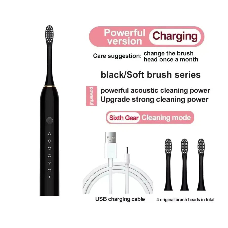 X3 Sonic Electric Toothbrush – Rechargeable By Vendora